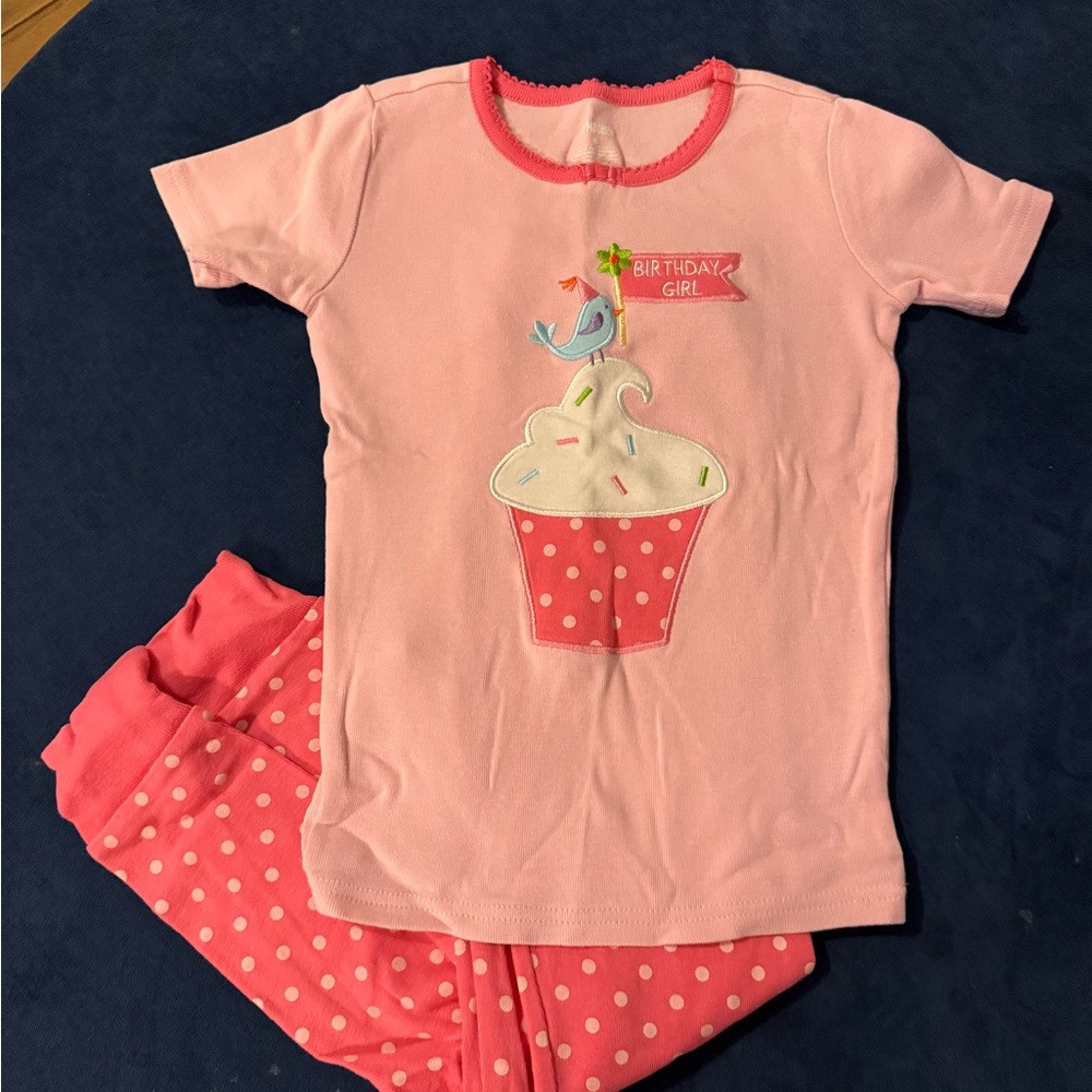 Gymboree Birthday Girl Pajamas size 6, NWOT